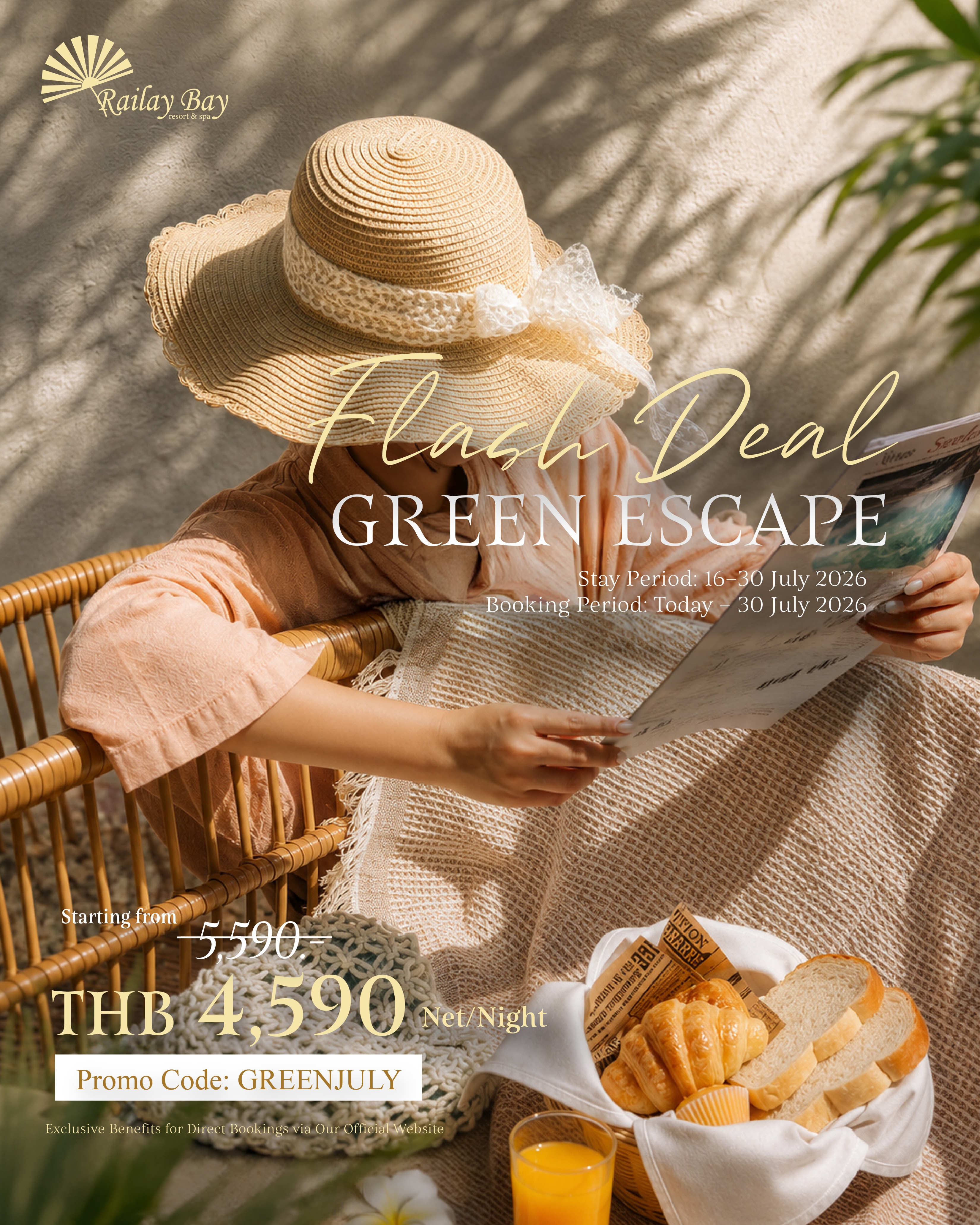 Green Escape July Flash Deal